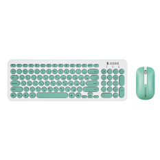 Универсальный беспроводной набор клавиатура + мышь SLIM LINE KM30 W