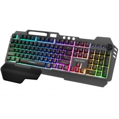 Мембранная игровая клавиатура с зонированной LED-подсветкой RGB LIGHT PANTEON M400