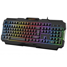 Мембранная игровая клавиатура с зонированной LED-подсветкой RGB LIGHT PANTEON M350