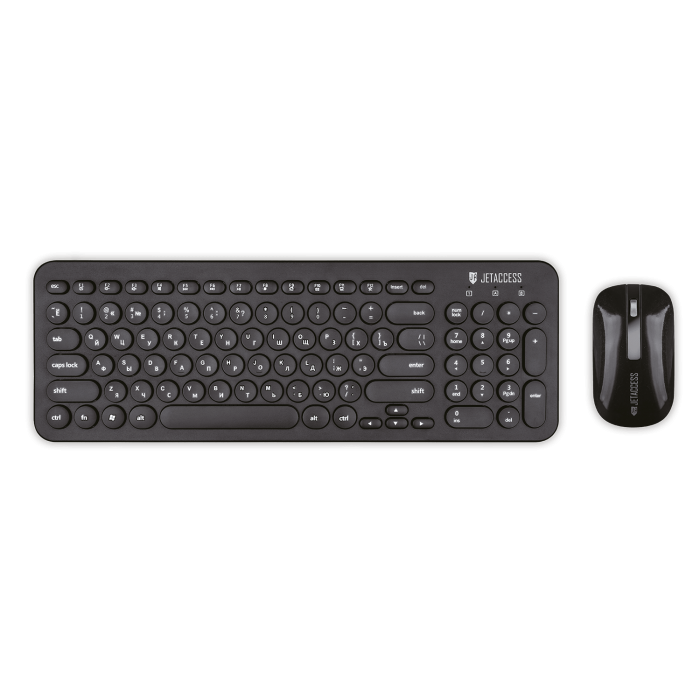 Универсальный беспроводной набор клавиатура + мышь SLIM LINE KM30 W0