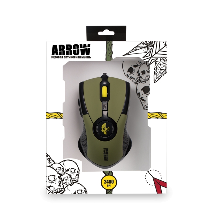 Игровая проводная мышь ARROW8