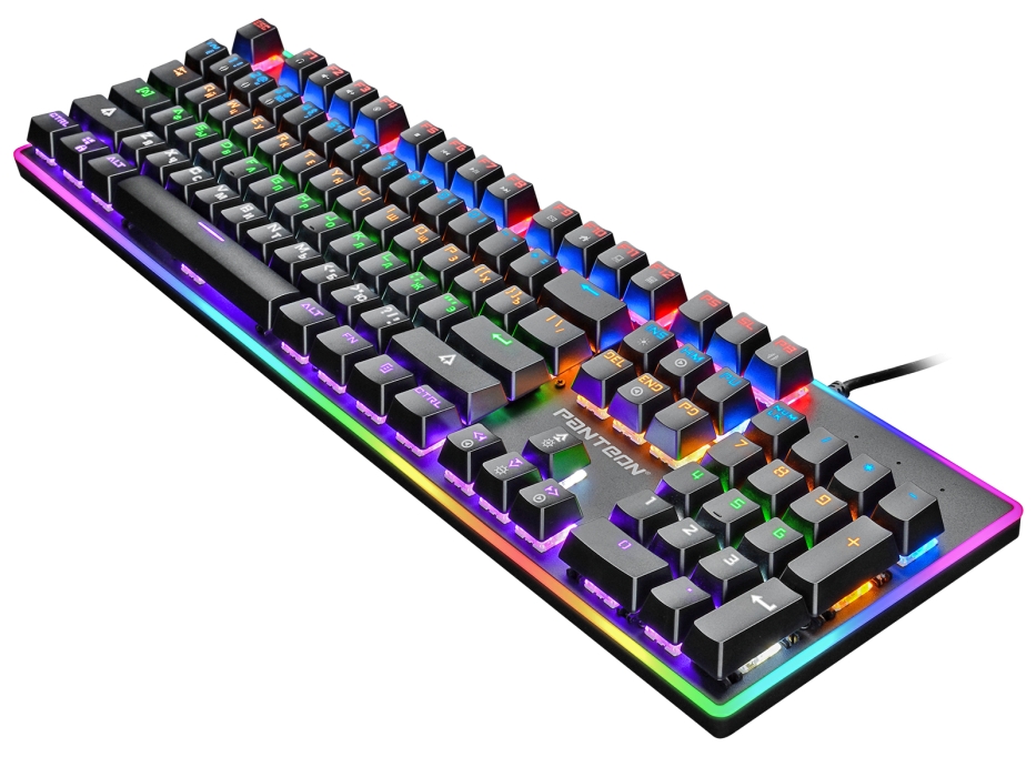 Механическая игровая клавиатура с двухзонной LED-подсветкой PANTEON T83