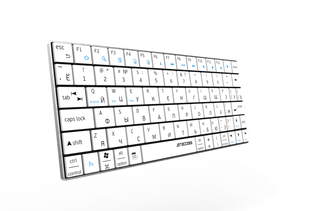 Ультракомпактная bluetooth-клавиатура с аккумулятором SLIM LINE K7 BT0