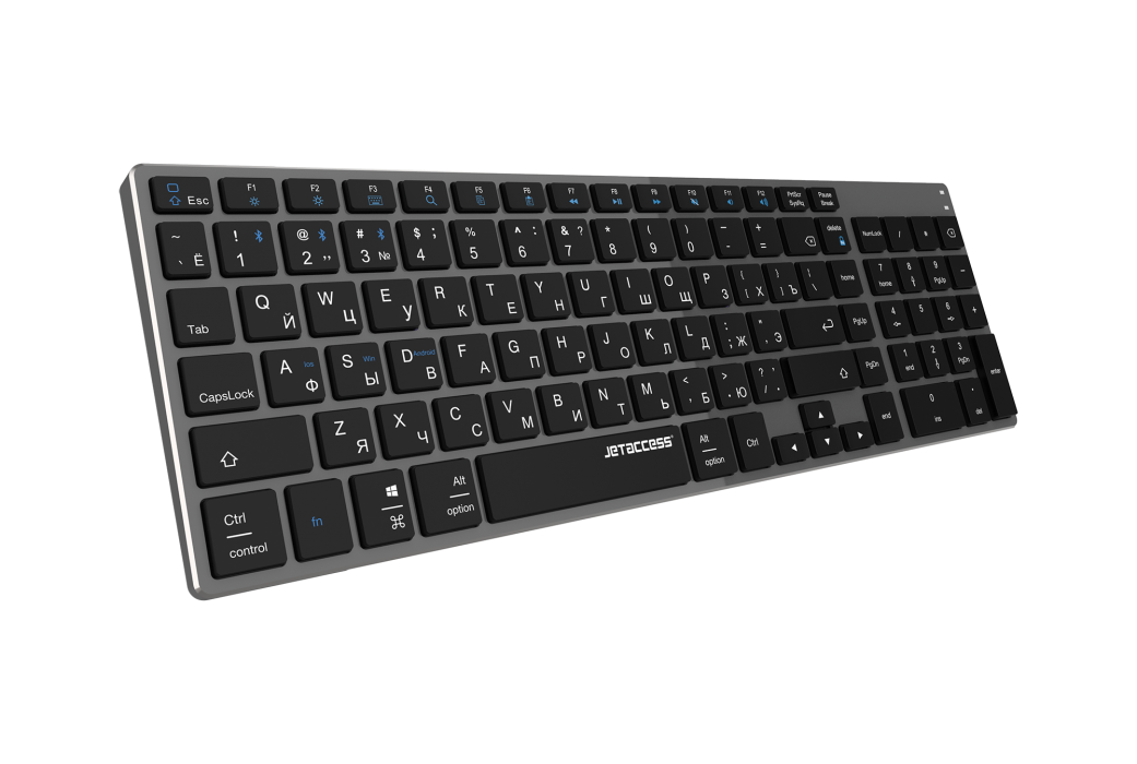 Ультратонкая bluetooth-клавиатура с аккумулятором SLIM LINE K1 BT0