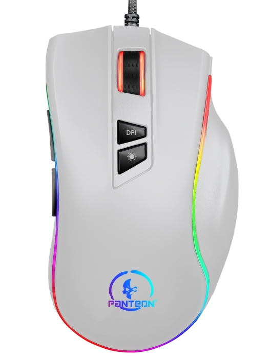 Игровая  программируемая мышь-ТРАНСФОРМЕР со сменным крылом и подсветкой RGB CHROMA LIGHT PANTEON MS702