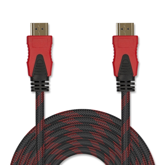 Цифровой кабель HDMI-HDMI в оплетке JA-HD91