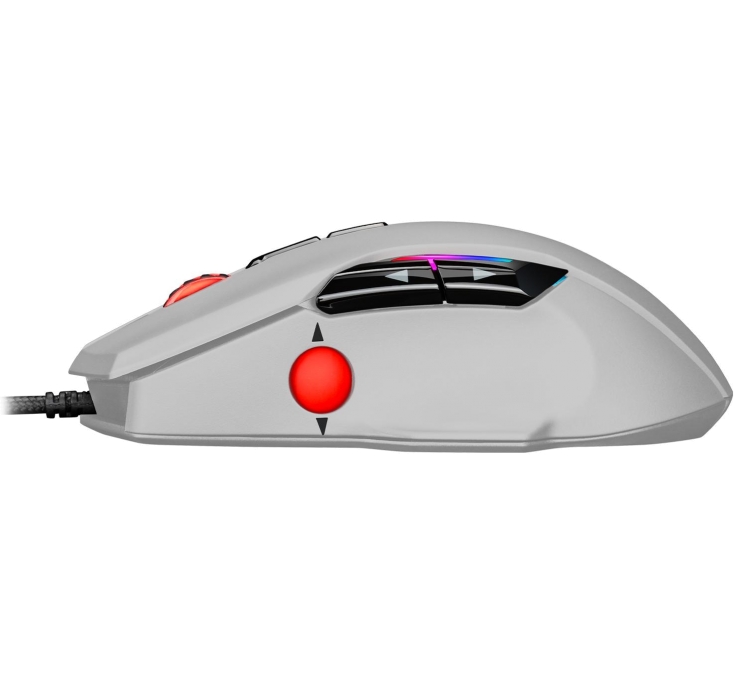 Игровая  программируемая мышь с  ДОПОЛНИТЕЛЬНЫМ КОЛЕСОМ ПРОКРУТКИ и LED-подсветкой RGB CHROMA LIGHT PANTEON PS150 3
