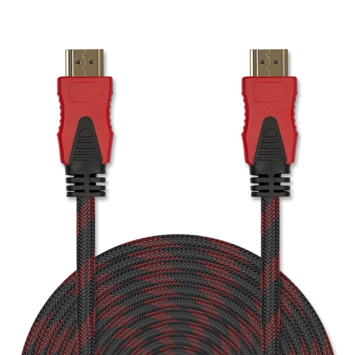 Цифровой кабель HDMI-HDMI в оплетке JA-HD92