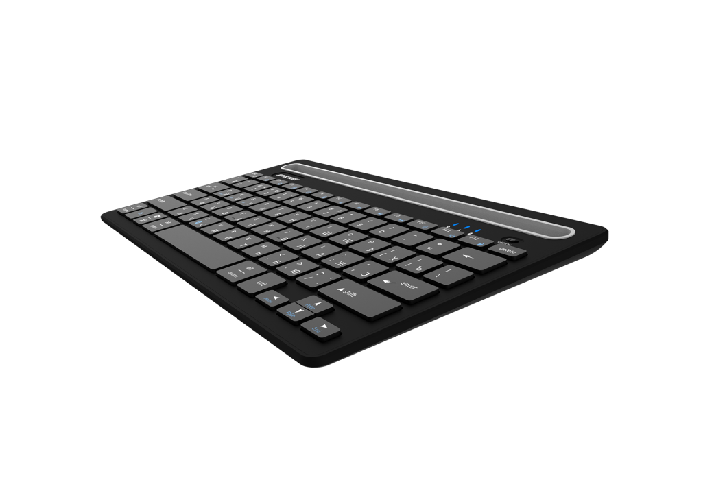 Bluetooth-клавиатура с аккумулятором и слотом для установки телефона или планшета SLIM LINE K3 BT3