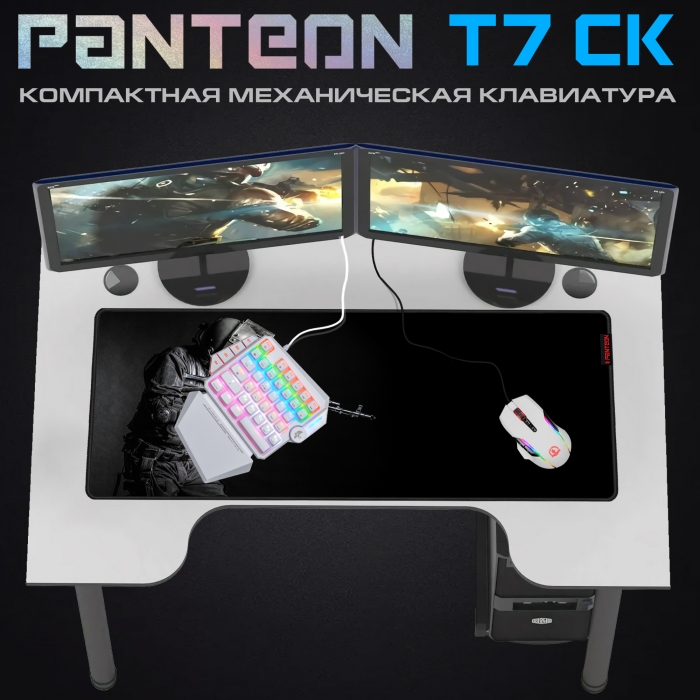 Игровая программируемая механическая клавиатура с LED-подсветкой PANTEON Т7 CS LIMITED EDITION8
