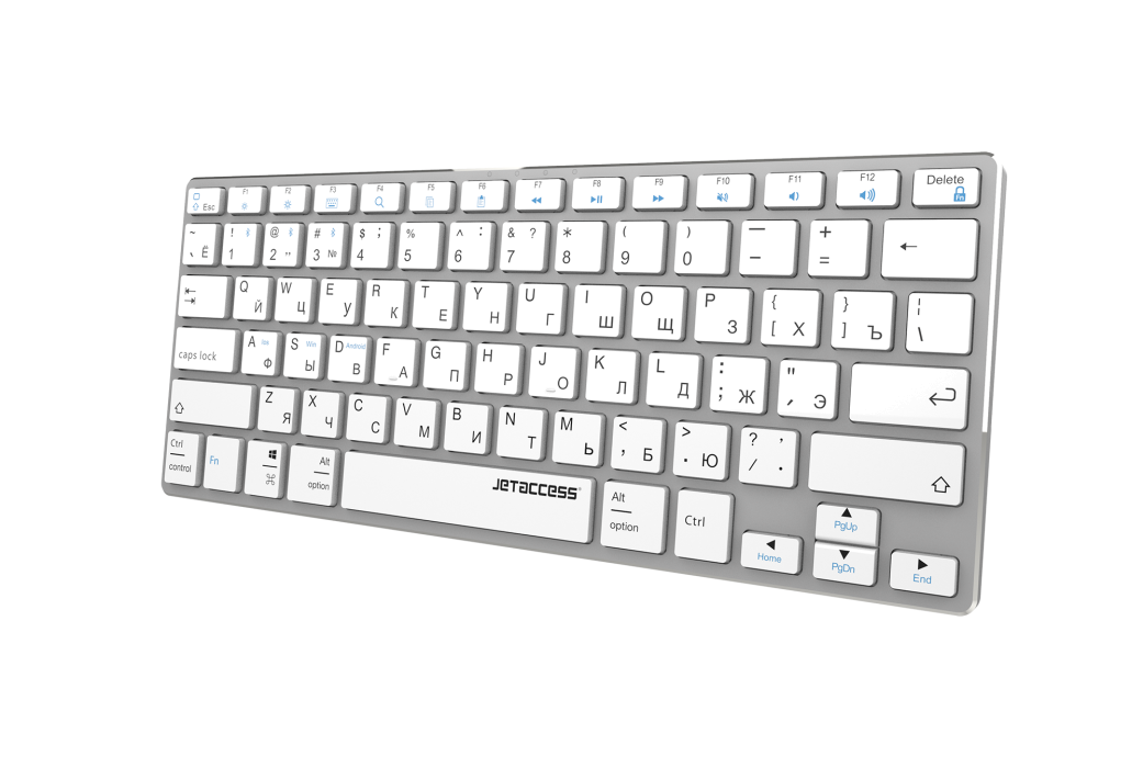 Ультратонкая bluetooth-клавиатура с аккумулятором SLIM LINE K2 BT4