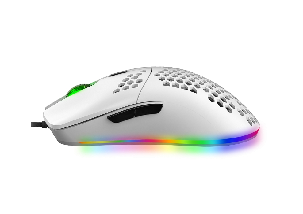 УЛЬТРАЛЕГКАЯ игровая программируемая мышь с подсветкой LED CHROMA LIGHT PANTEON PS10011